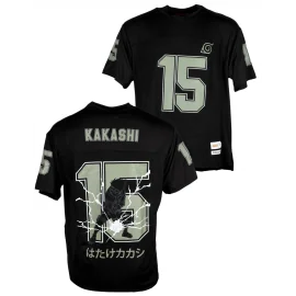 NARUTO - Kakashi - T-Shirt Sports US Replica unisex  