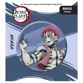 Pin's Demon Slayer Button Badge Akaza 