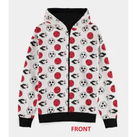 Sweater NARUTO SHIPPUDEN - Symbols - Pull à Capuche Zipper Réversible  