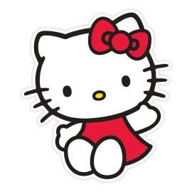 Sanrio oreiller Hello Kitty Red Dress 36 cm 