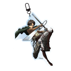Attack on Titan - porte-clés acrylique Eren Jaeger 
