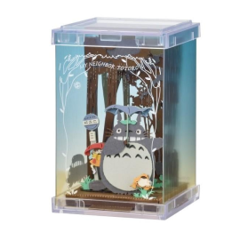 Puzzle MON VOISIN TOTORO - Dansons sous la pluie - Théâtre de papier Cube 