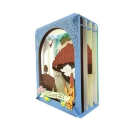 Maquette Le Château dans le ciel Paper Model Kit Paper Theater Behind the Clouds 