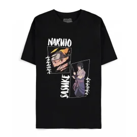 NARUTO SHIPPUDEN - Naruto & Sasuke - T-Shirt Homme  