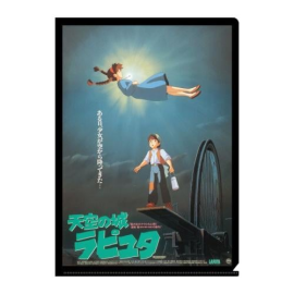 LE CHATEAU DANS LE CIEL - Affiche Film - Chemise A4 310x220mm 