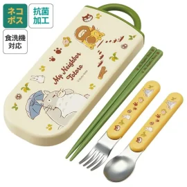 MON VOISIN TOTORO - Totoro - Set baguettes cuillère et fourchette 