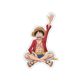 Poster One Piece - Monkey D Luffyshaped Panel 