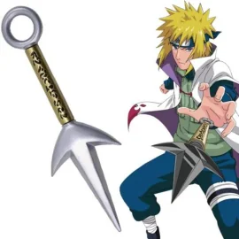Naruto - Dague Ornementale - Inspiré de Kunai Minato 