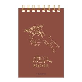 PRINCESSE MONONOKE - Ashitaka & Yakkuru - Carnet à Spirales Gauffré 
