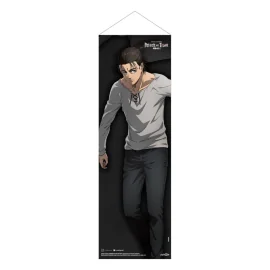 Poster Attack on Titan wallscroll Slim Eren Jaegers 30 x 90 cm 