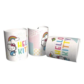 HELLO KITTY - Rainbow - Tirelire en Métal - 12 cm 