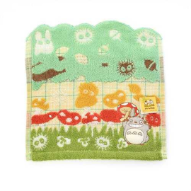 Mon voisin Totoro serviette de toilette mains Totoro Grass 25 x 25 cm 