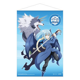 Poster That Time I Got Reincarnated as a Slime - Wallscroll Rimuru & Ranga 50 x 70 cm 