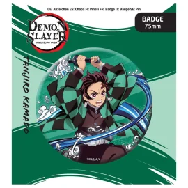 Pin's Demon Slayer Button Badge Tanjiro Kamado 