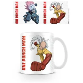 One Punch Man mug Saitama vs Boros 