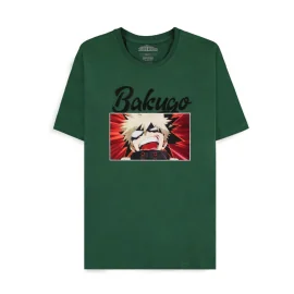 MY HERO ACADEMIA - Green Bakugo - T-shirt Homme  