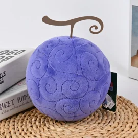 One Piece - Peluche - Gum Gum Devil Fruit - Luffy 15 Cm (Size Exclusive Of The Fruit Stalk) 