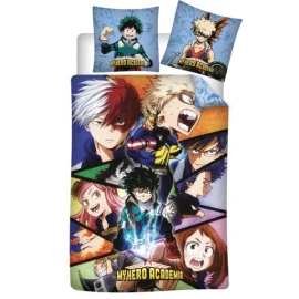 MY HERO ACADEMIA - Parure de lit 140x200cm - '100% microfibre' 