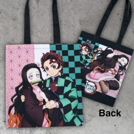 Demon Slayer: Kimetsu no Yaiba - Sac shopping Tanjiro & Nezuko 