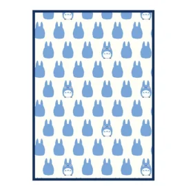 MON VOISIN TOTORO - Totoro Bleu - Couverture 100x140cm 