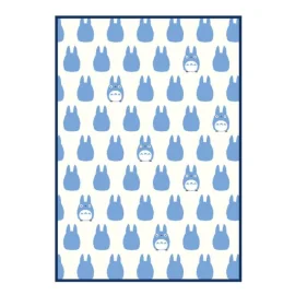 MON VOISIN TOTORO - Totoro Bleu - Grande Couverture 200x140cm 