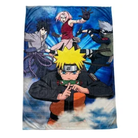 Naruto Shippuden - Plaid Polaire Team 7 180 x 130cm 