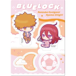 Blue Lock acryl Stand Buddycolle Good Night Ver. 2 Rensuke Kunigami & Hyoma Chigiri 14 cm 