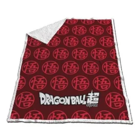 DRAGON BALL SUPER - Couverture Sherpa 130x170cm - Symbole 
