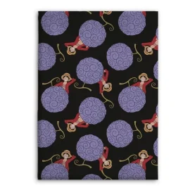ONE PIECE - Couverture Flanelle 110x150cm - Luffy 