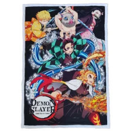 Demon Slayer: Kimetsu no Yaiba couverture polaire 100 x 150 cm 