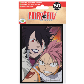 FAIRY TAIL-Natsu vs Macbeth -Protège-cartes Taille Japonaise (62x89mm) 