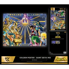 Saint Seiya Golden Poster Knight Saint 40X30cm 
