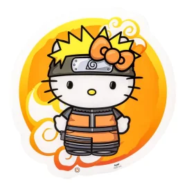 Naruto Shippuden x Hello Kitty Lampe murale LED Hello Kitty Naruto 30 cm 