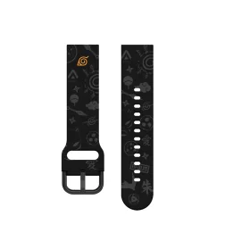 Abyx Fit - Bracelet universel Naruto Shippuden - Konoha 20mm pour montre connectée 