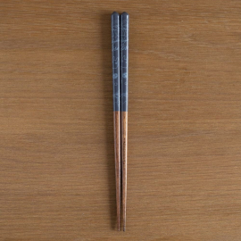 Studio Ghibli Baguettes laquées Mon voisin Totoro bleu marine 21 cm 