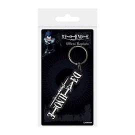 Death Note porte-clés caoutchouc Logo 6 cm 