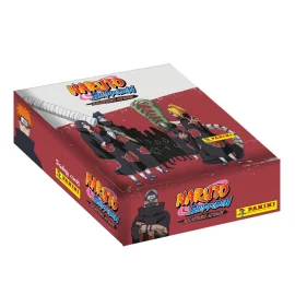 Panini Naruto Shippuden Trading Cards Boite 18 Pochettes 8 Cartes 