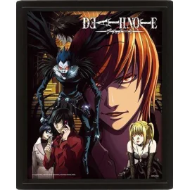 DEATH NOTE - Connected by fate - Poster lenticulaire 3D 26x20cm 
