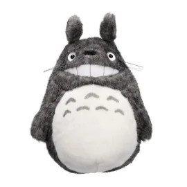 MON VOISIN TOTORO - Totoro Gris Souriant - Peluche Acrylique M 