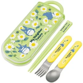 Mon voisin Totoro set baguettes et cuilerre et fourchette Daisies 