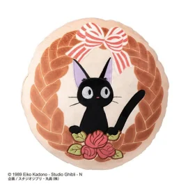 KIKI LA PETITE SORCIERE - Jiji Couronne de pain - Coussin 35x35cm 