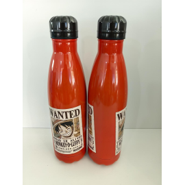 ONE PIECE - Luffy Wanted - Bouteille en métal - 540 ml 