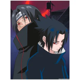 Naruto - Metal Plate Poster Metal Classix Famille Uchiha 
