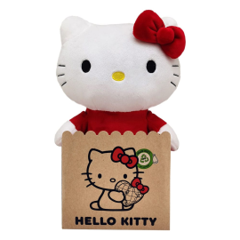 Sanrio peluche Hello Kitty with Red Dress 24 cm 