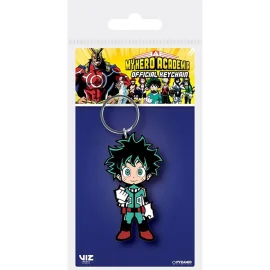 Porte-clé MY HERO ACADEMIA DEKU RUBBER KEYCHAIN 