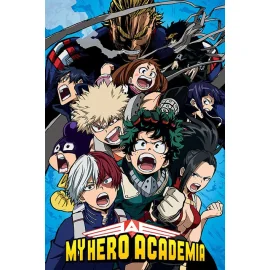 My Hero Academia: Cobalt Blast Group 91 x 61 cm Poster 