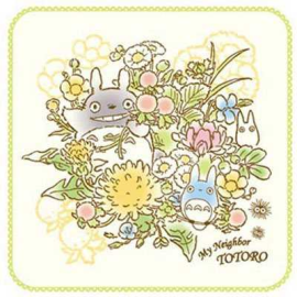 Mon voisin Totoro serviette de toilette mains Spring Bouquet 25 x 25 cm 