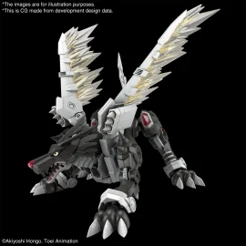 Gunpla Digimon: Figure-Rise Standard - Maquette Amplified Metalgarurumon Black 