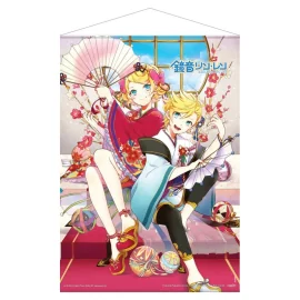 Poster HATSUNE MIKU - WALL SCROLL - Virtual Artists Len & Rin Kagamine 
