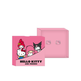 HELLO KITTY - Head - 1 Paire de Clous d'Oreilles 
